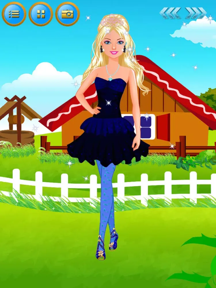 Princess Beauty Salon , Spa, Makeover, Dressup - free girls game. iPad 应用截图