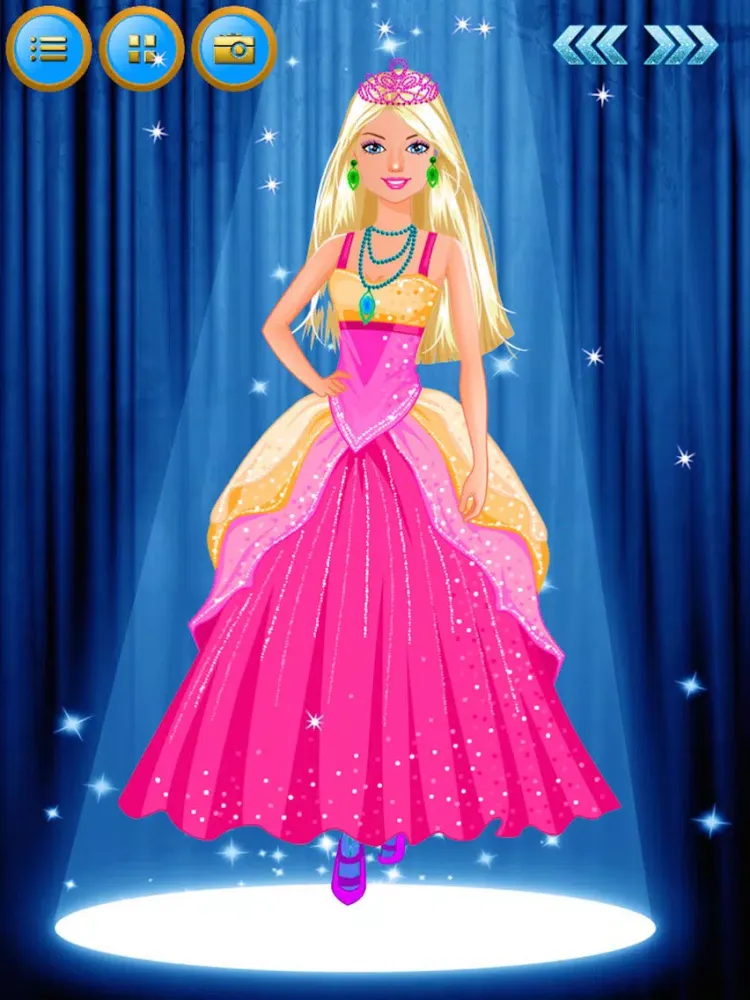 Princess Beauty Salon , Spa, Makeover, Dressup - free girls game. iPad 应用截图