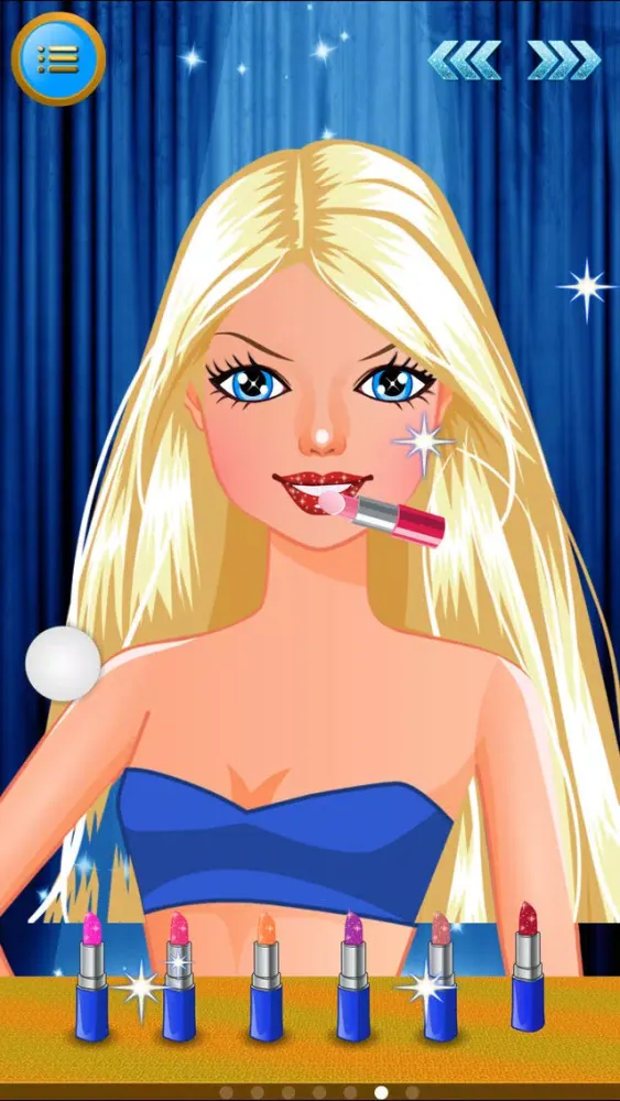 Princess Beauty Salon , Spa, Makeover, Dressup - free girls game.应用截图