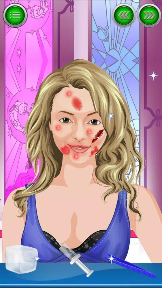 Capturas de pantalla de Real Celebrity MakeOver Salon & Dressup & hair salon-free Kids Games