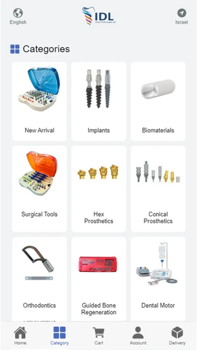 Tangkapan skrin IDL Implants