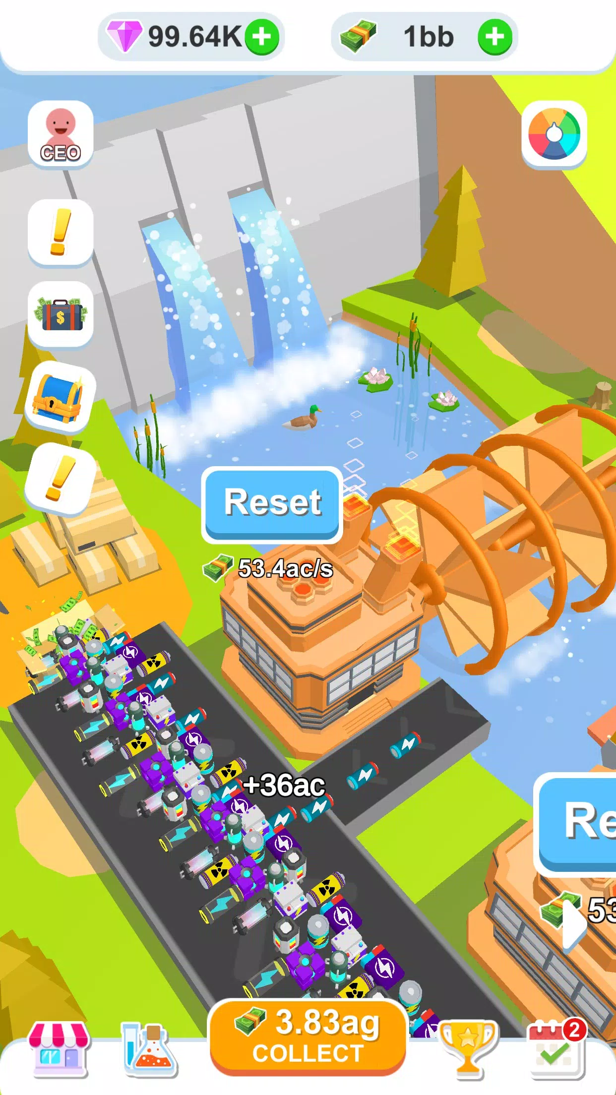 Idle Aqua Generator Screenshots