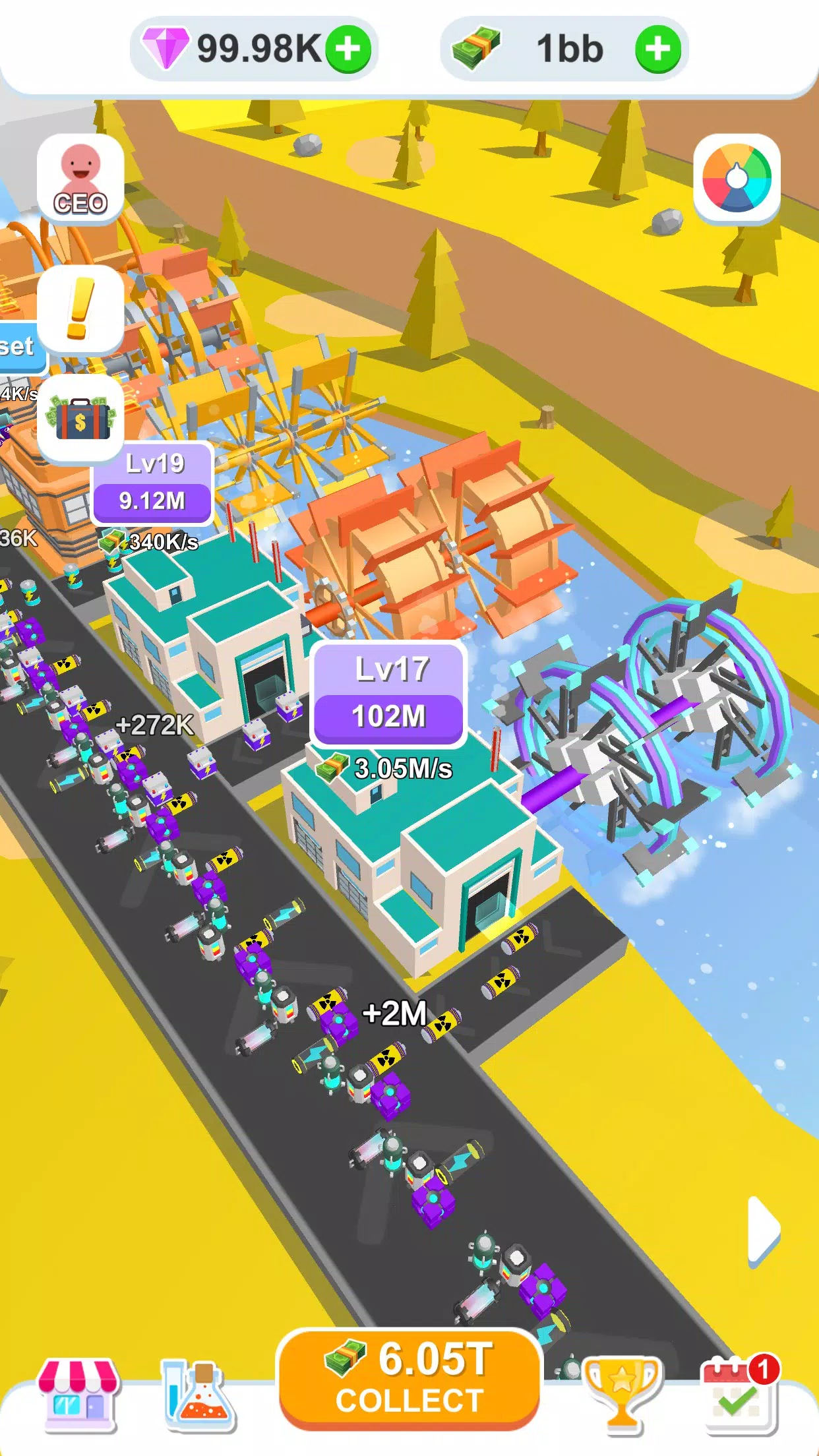 Idle Aqua Generator Screenshots