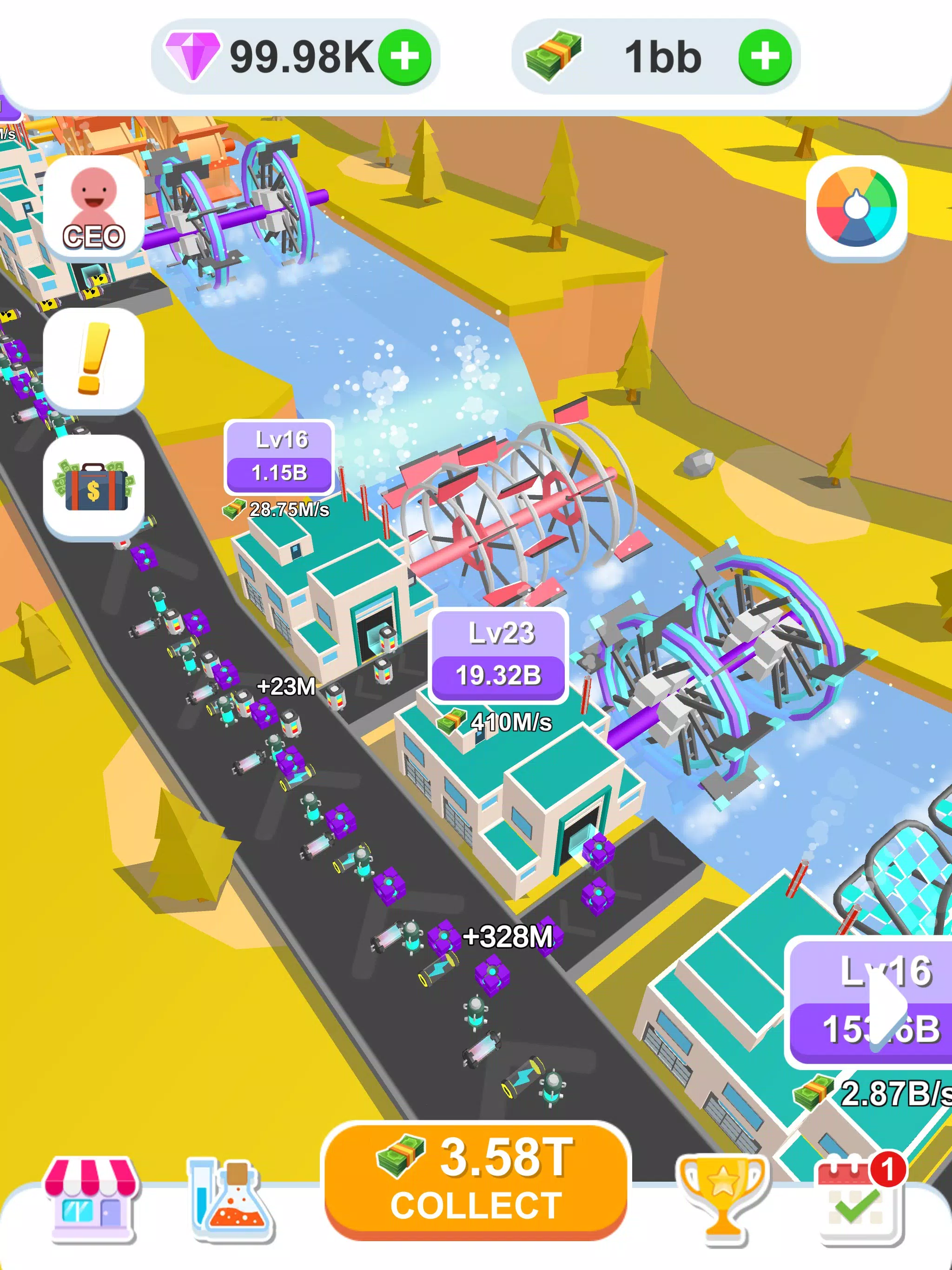 Idle Aqua Generator Screenshots