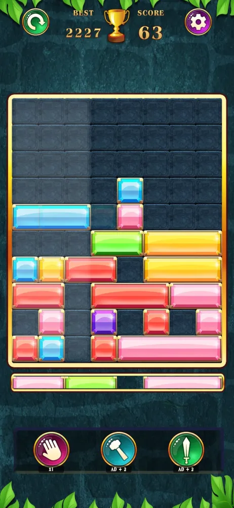 Block Puzzle Jewel Drop Blast سکرین شاٹس