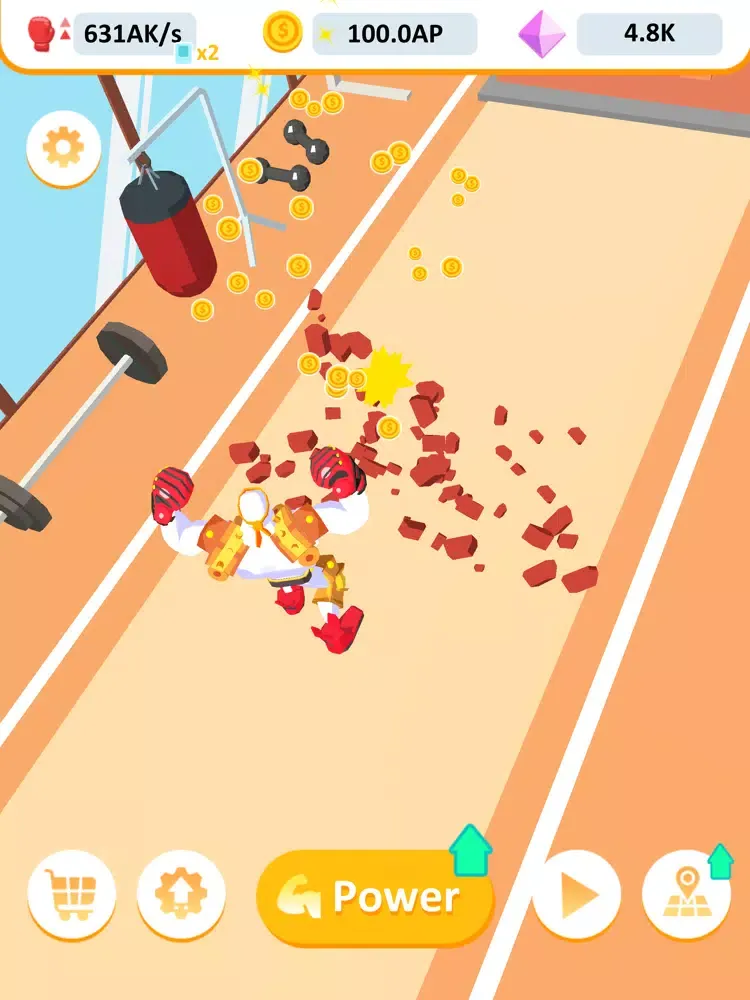 Zrzuty ekranu Idle Boxing Training iPad 