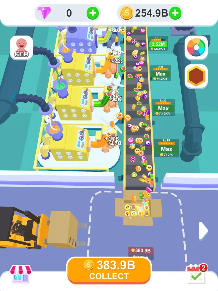 Скриншоты Idle Candy Factory