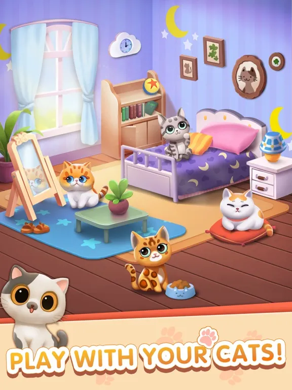Скриншоты Cat Diary: Idle Cat Game iPad 