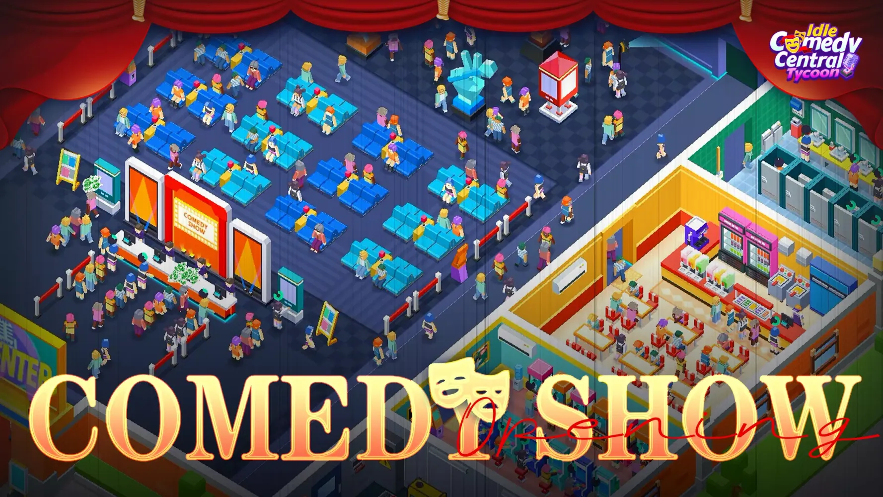 Captures d'écran de Idle Comedy Central Tycoon