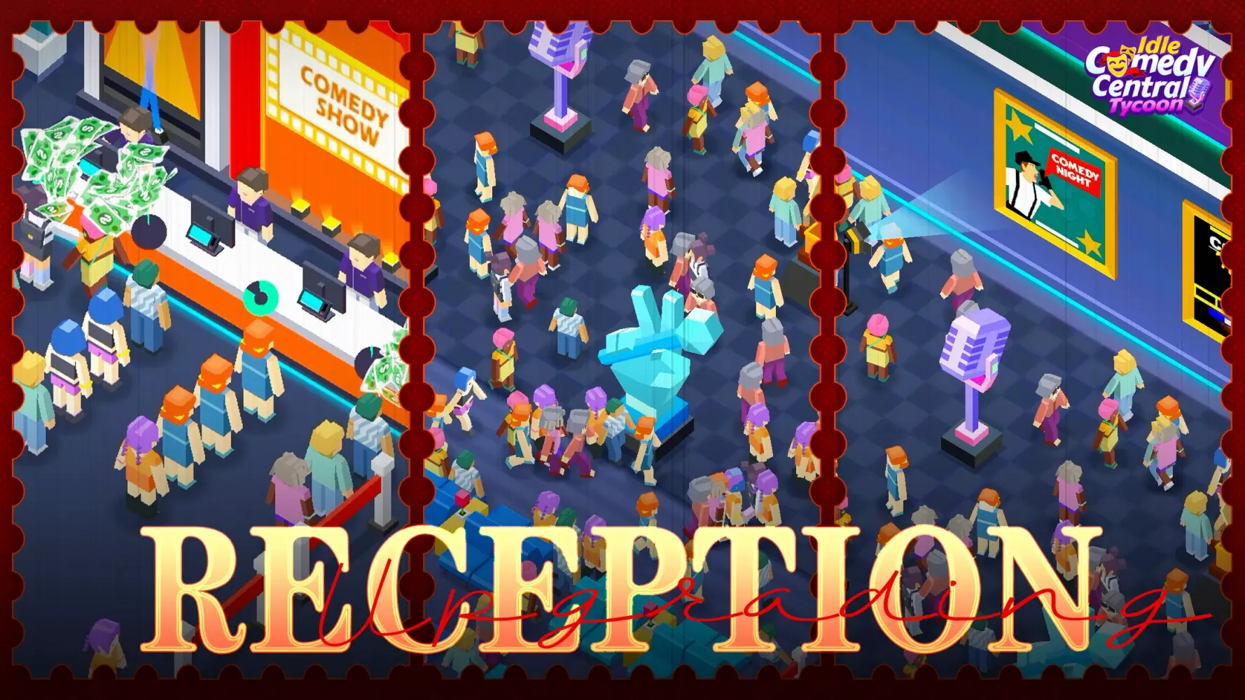 Captures d'écran de Idle Comedy Central Tycoon