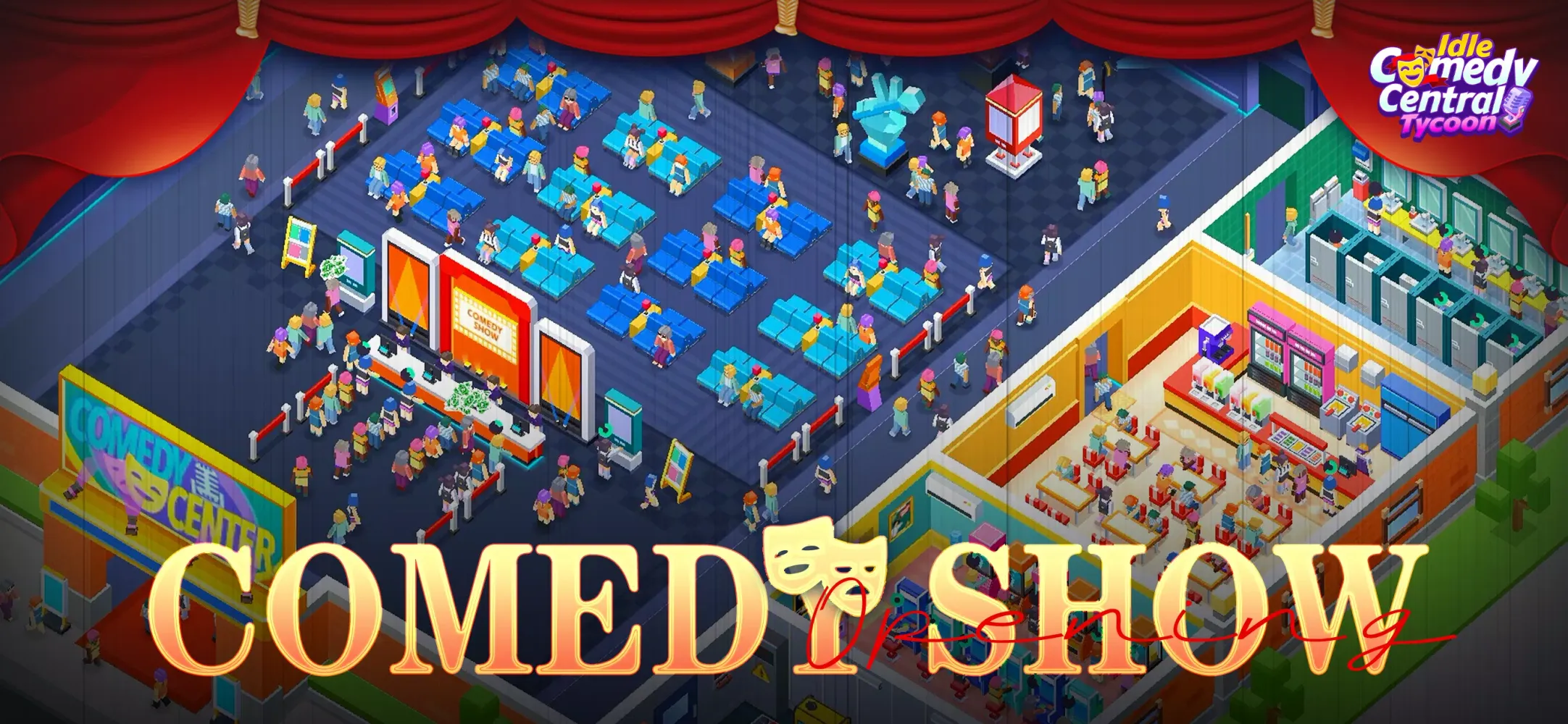 Captures d'écran de Idle Comedy Central Tycoon