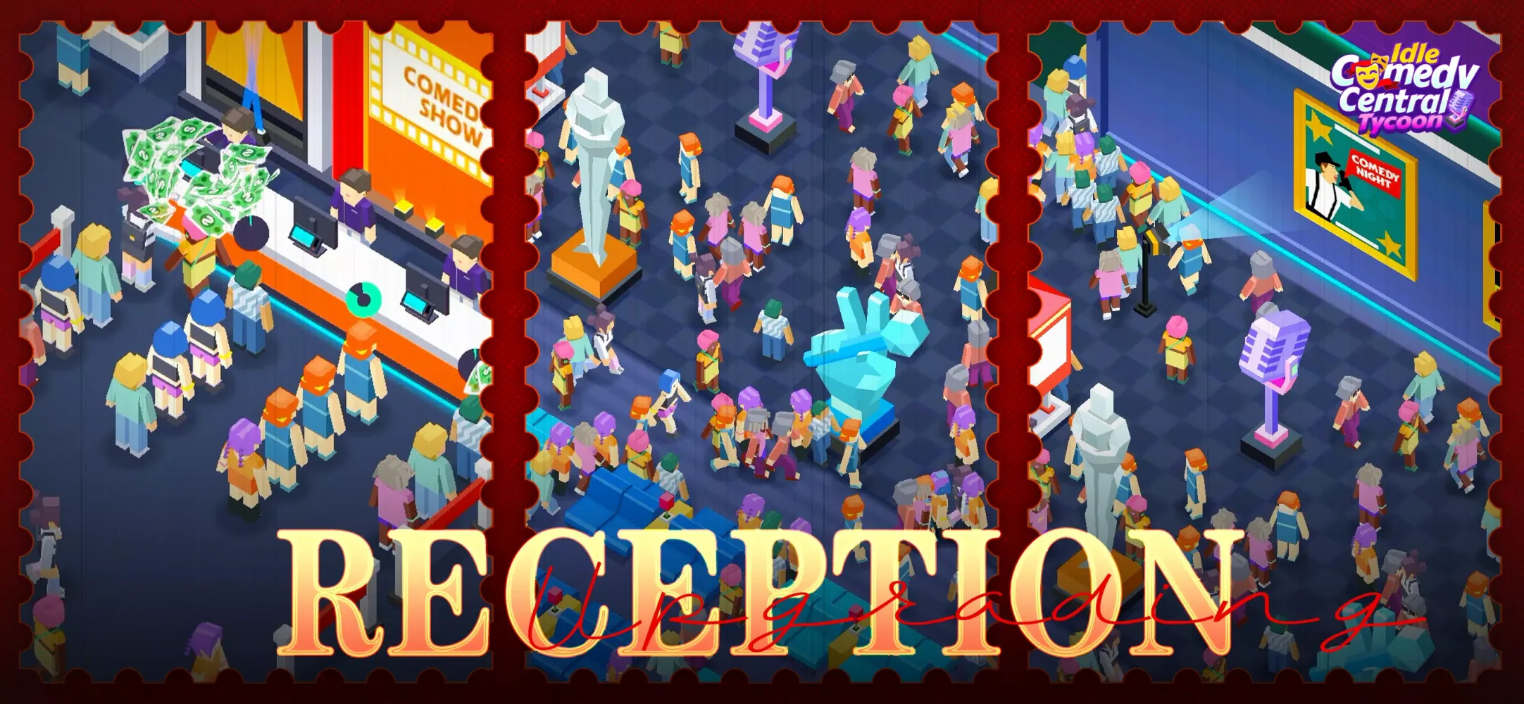 Captures d'écran de Idle Comedy Central Tycoon