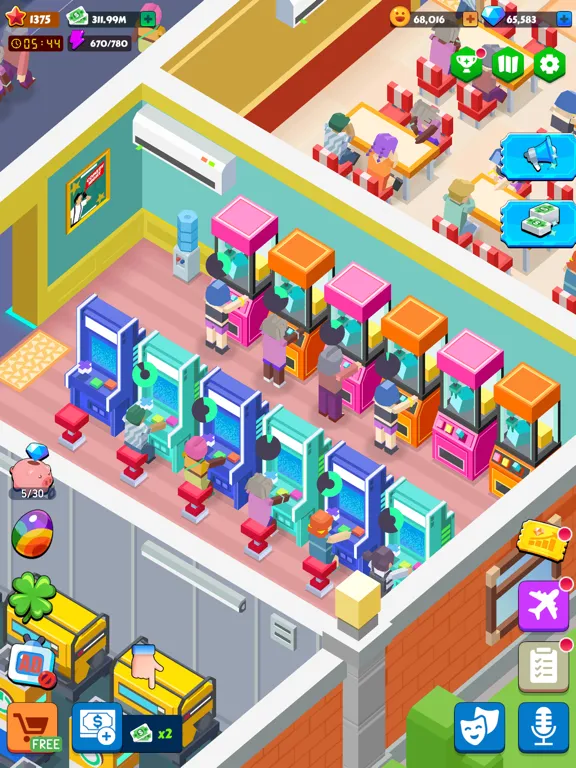 Screenshot di Idle Comedy Central Tycoon iPad 