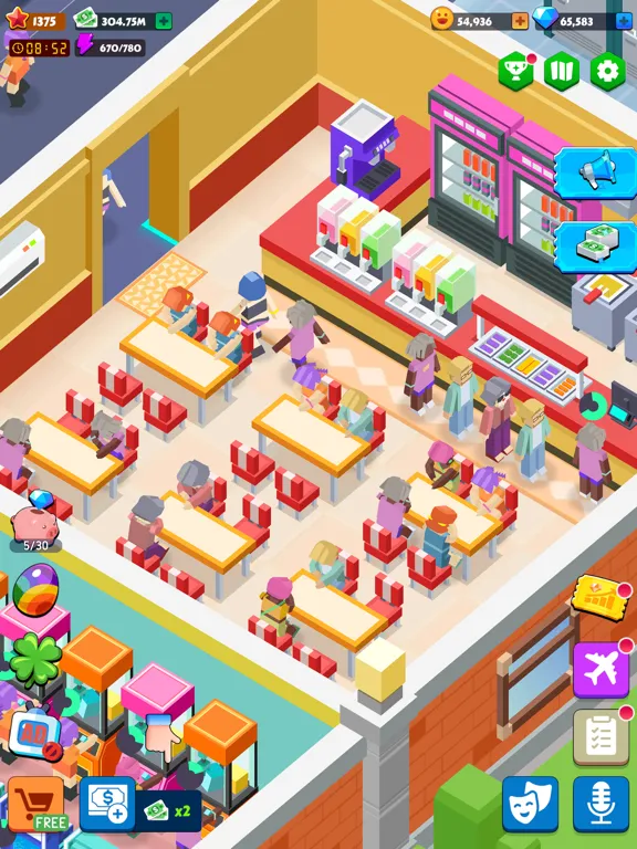 Screenshot di Idle Comedy Central Tycoon iPad 