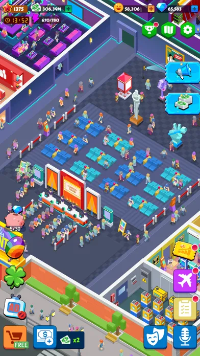 Screenshot di Idle Comedy Central Tycoon