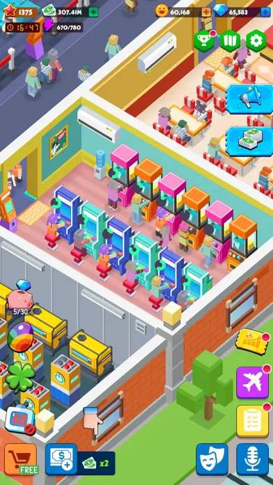 Screenshot di Idle Comedy Central Tycoon