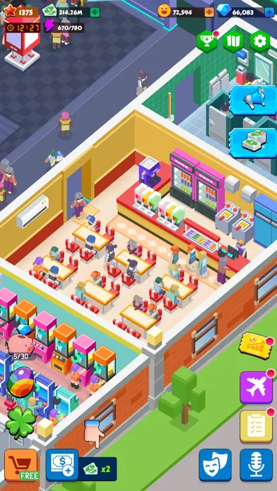 Screenshot di Idle Comedy Central Tycoon