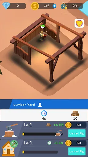 Capturas de tela do Idle Desert City