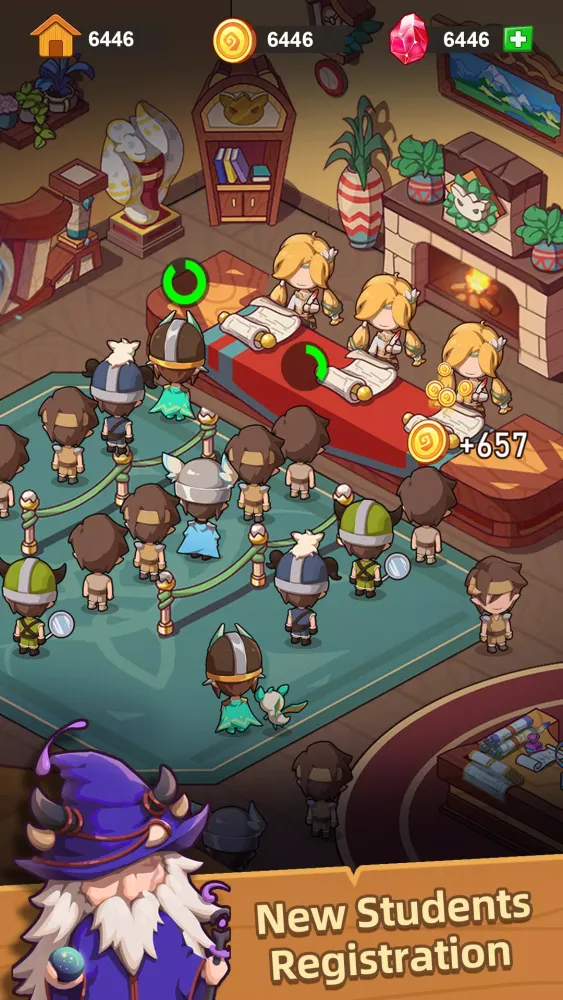 Idle Dragon School—Tycoon Game Screenshots