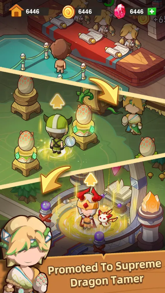 Idle Dragon School—Tycoon Game Screenshots