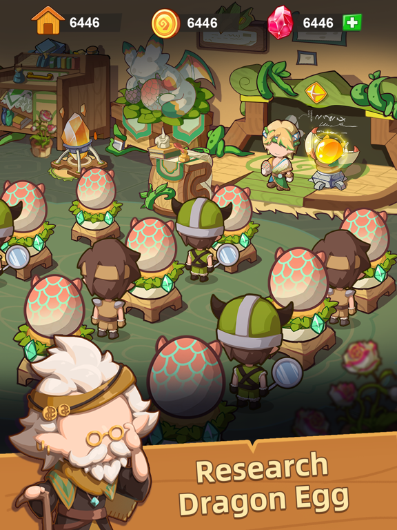 Idle Dragon School—Tycoon Game iPad  Screenshots