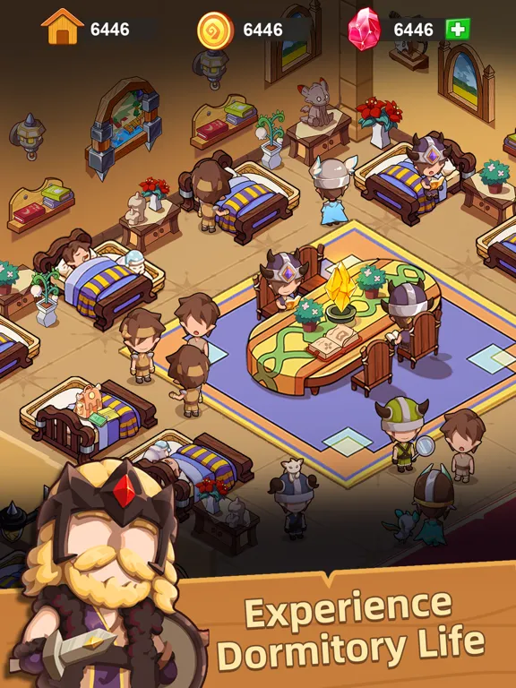 Idle Dragon School—Tycoon Game iPad  スクリーンショット