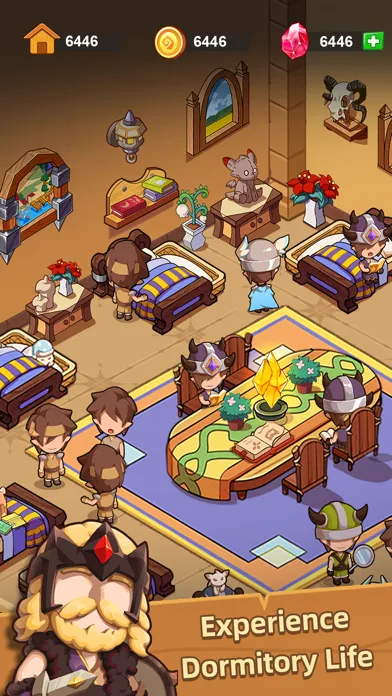 Idle Dragon School—Tycoon Game スクリーンショット