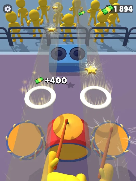 Capturas de tela do Idle Drummers iPad 
