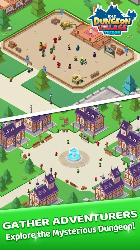 Скриншоты Idle Dungeon Village Tycoon