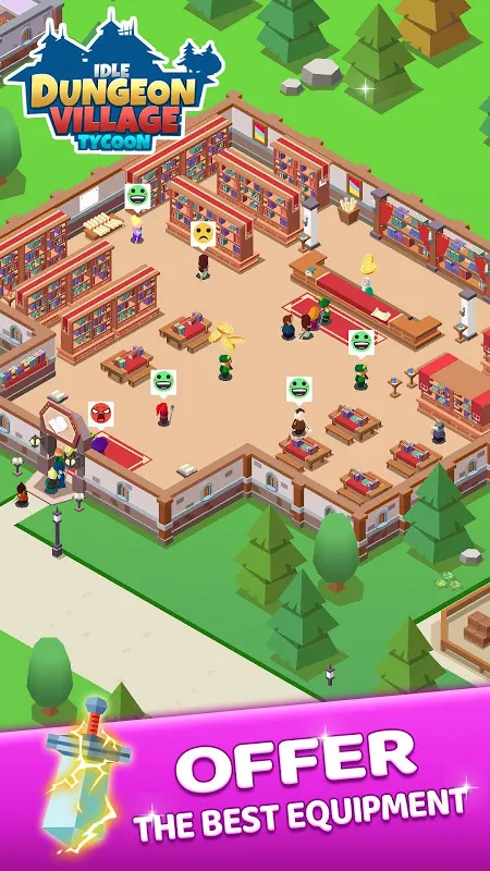 Скриншоты Idle Dungeon Village Tycoon