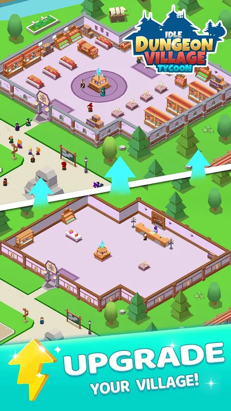 Скриншоты Idle Dungeon Village Tycoon