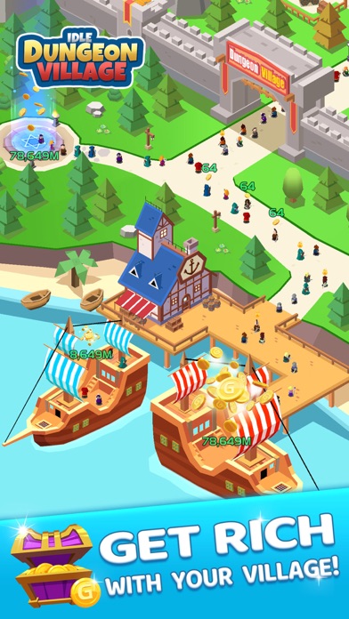 Idle Dungeon Village 스크린샷