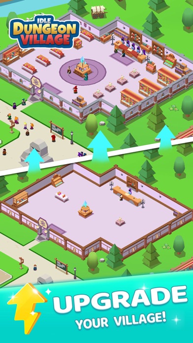 Idle Dungeon Village 스크린샷