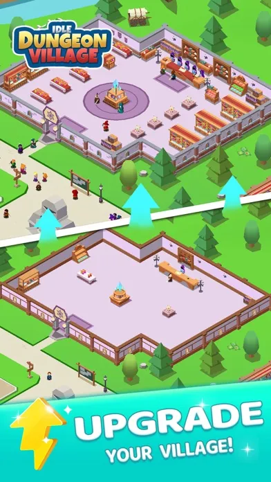 Ảnh chụp màn hình của Idle Dungeon Village