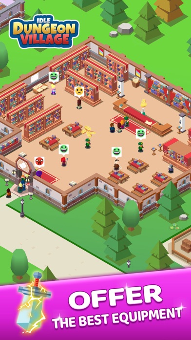 Idle Dungeon Village 스크린샷