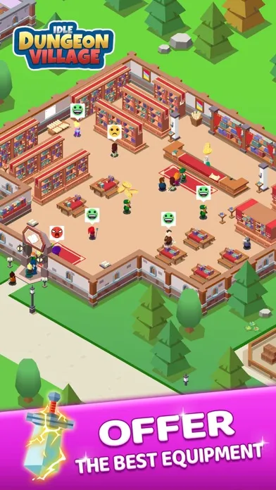 Ảnh chụp màn hình của Idle Dungeon Village