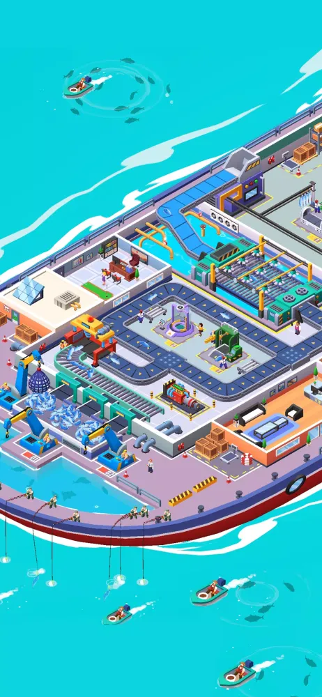 Fishing Boat Tycoon应用截图