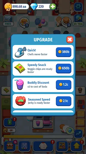 Foodventure Inc: Idle Tycoon Screenshots