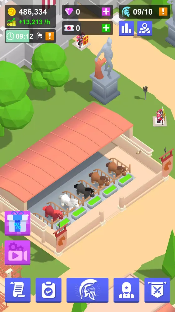 Idle Gladiator Arena Screenshots