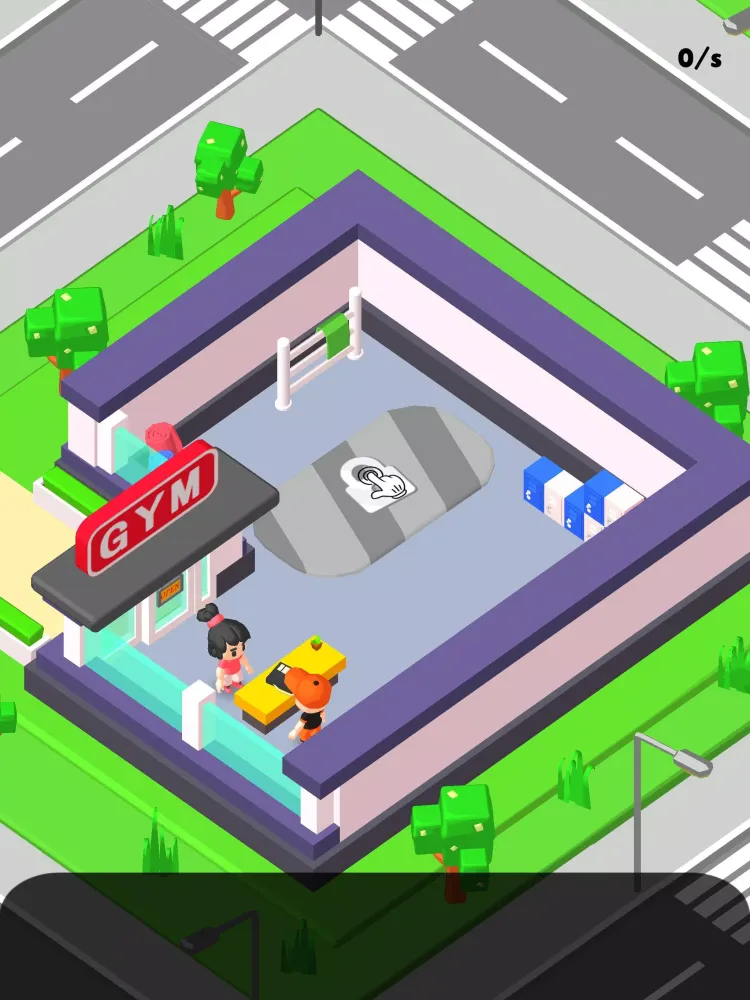 Idle GYM Room Screenshots