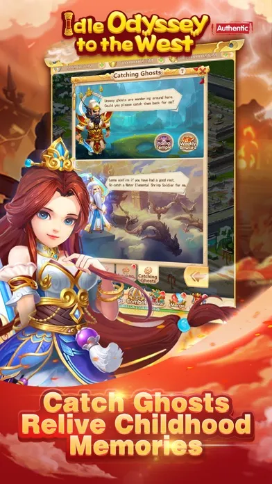 Idle Odyssey to the West-RPG سکرین شاٹس