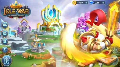 Capturas de tela do Idle War: Legendary Heroes