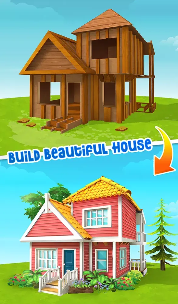 Capturas de pantalla de Idle Home Makeover