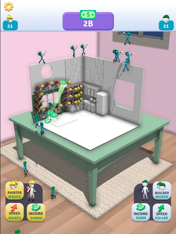 Idle Dollhouse iPad  Screenshots