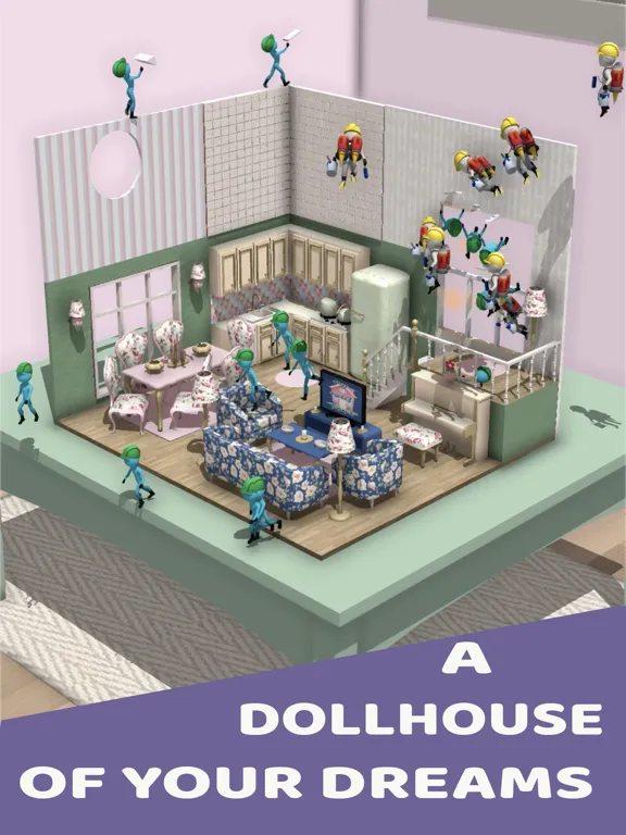 Idle Dollhouse iPad  Screenshots