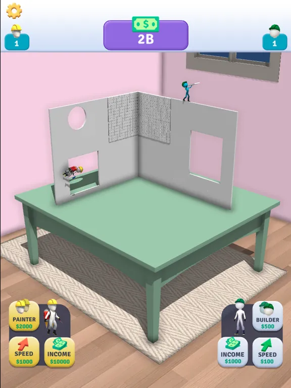 Idle Dollhouse iPad  Screenshots