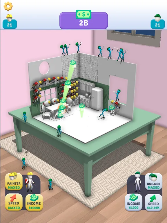 Idle Dollhouse iPad  Screenshots