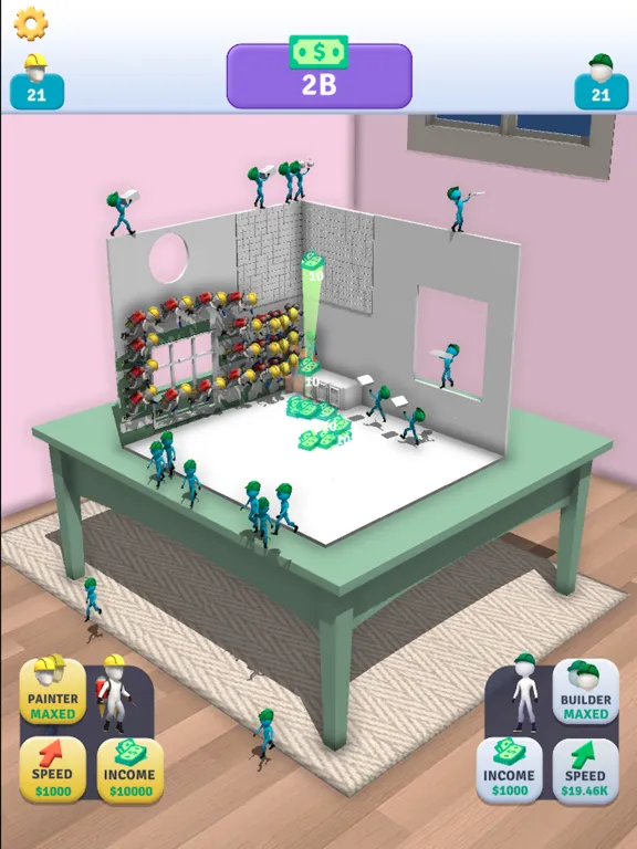 Idle Dollhouse iPad  Screenshots
