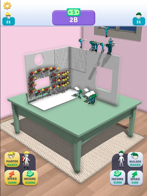 Idle Dollhouse iPad  Screenshots