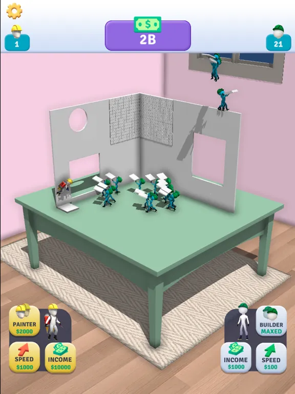 Idle Dollhouse iPad  Screenshots